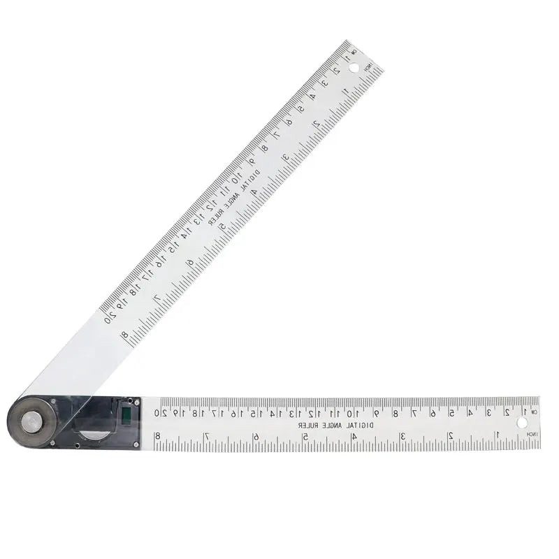 0-200/300mm Digital Angle Finder Meter 0-360 Degree Stainless Steel LCD Protractor Goniometer Ruler
