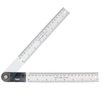 0-200/300mm Digital Angle Finder Meter 0-360 Degree Stainless Steel LCD Protractor Goniometer Ruler