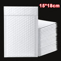 60/10Pcs White Bubble Envelopes Bag Adhesive Waterproof Foam Self Seal Packaging Bags With Bubble Mailing Bag Organizer Supplies