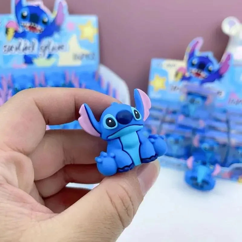 ** Cartoon Silicone Stitch Shape Pencil Sharpener Students Cute Cartoon Pencil Sharpener Pencil Sharpener Children's Stationery