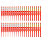 4-40Pcs White/Black/Blue/Red 45mm Deep Hole Marker Pens Long Nib Head Carpenter Pen Waterproof for Measuring Woodworking Office