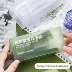 Acrylic Transparent Stapler 360-Degree Rotating Multifunctional Powerful Long Stapler for School And Office Use