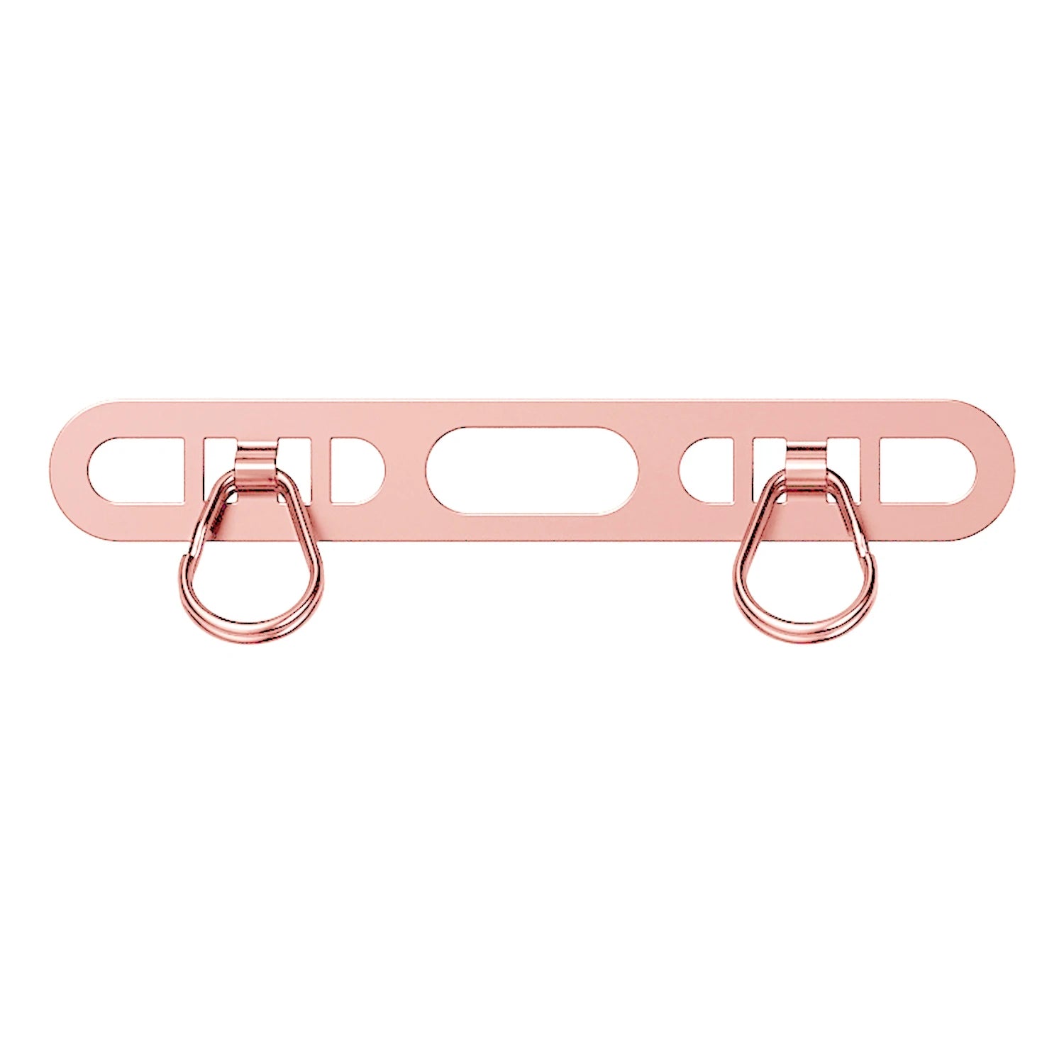 1/2/3Pcs Metal Phone Lanyard Side Hanging Patch For iPhone Stainless Steel Clip Double Buckle Phone Straps Gasket Connect Piece