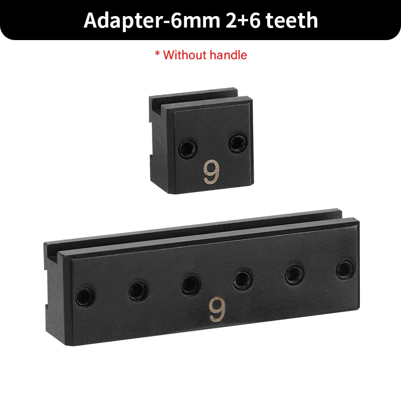 WUTA Multifunctional Leather Hole Punch Round Pricking Iron Stitching Punching Chisel Interchangeable Head Leather Craft Tools