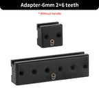 WUTA Multifunctional Leather Hole Punch Round Pricking Iron Stitching Punching Chisel Interchangeable Head Leather Craft Tools