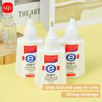 WQN Quick-Dry Correction Fluid, 20ml, White And Easy To Apply, Shortened Drying Time, Available In Packs Of 1/3/6PCS
