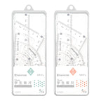 4pcs/7pcs Geometric Mathematical Drawing Tool Set Multi-functional Compass Protractor Ruler Eraser