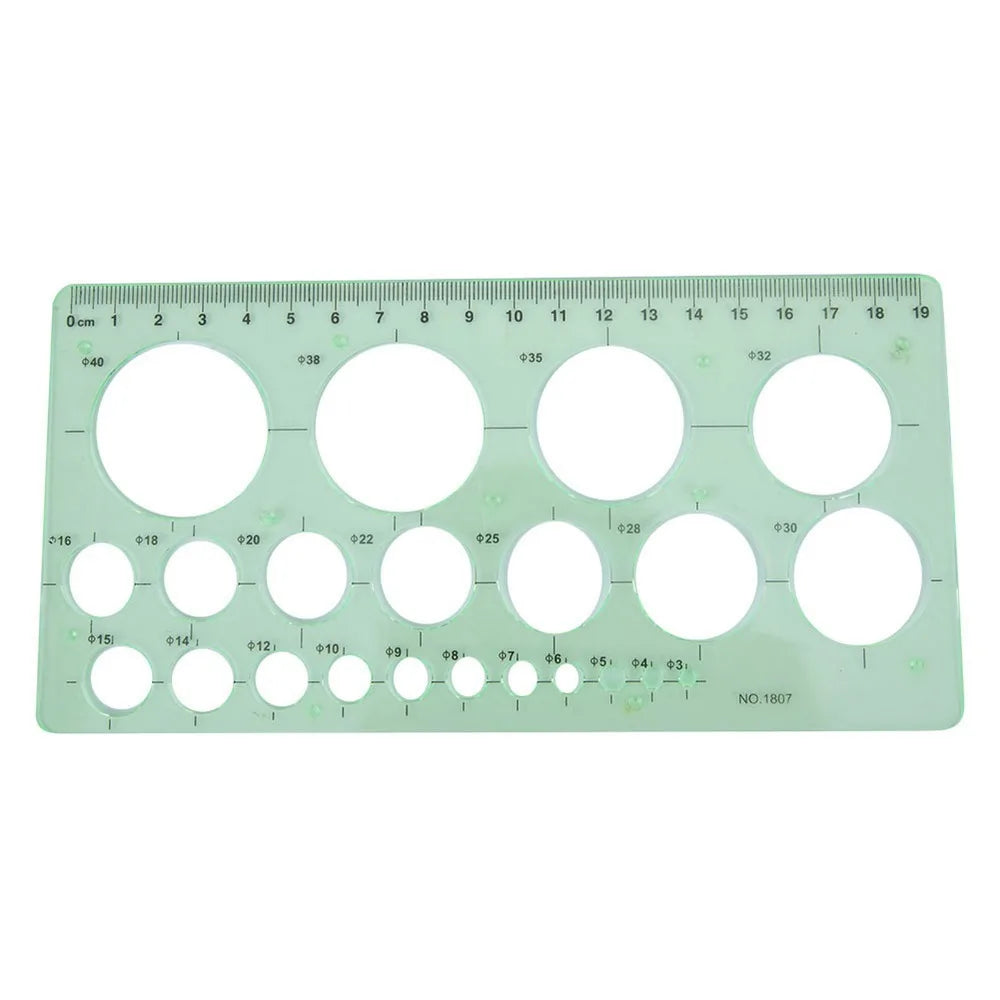 6 Sets Architecture Draft Template Rulers Various Patterns Smooth Drawing Template Multi-function Precision Hollow Ruler Kit