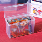 Playing Deck Card Storage Box High Capacity Playing Card Case Plastic Card Boxes for Trading Card Games Card Collector
