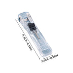 Push Stapler Binder Clips Paper Clamps Desktop Stapler Reusable Creative Stapler and Sraple Pins School Office Binding Supplies