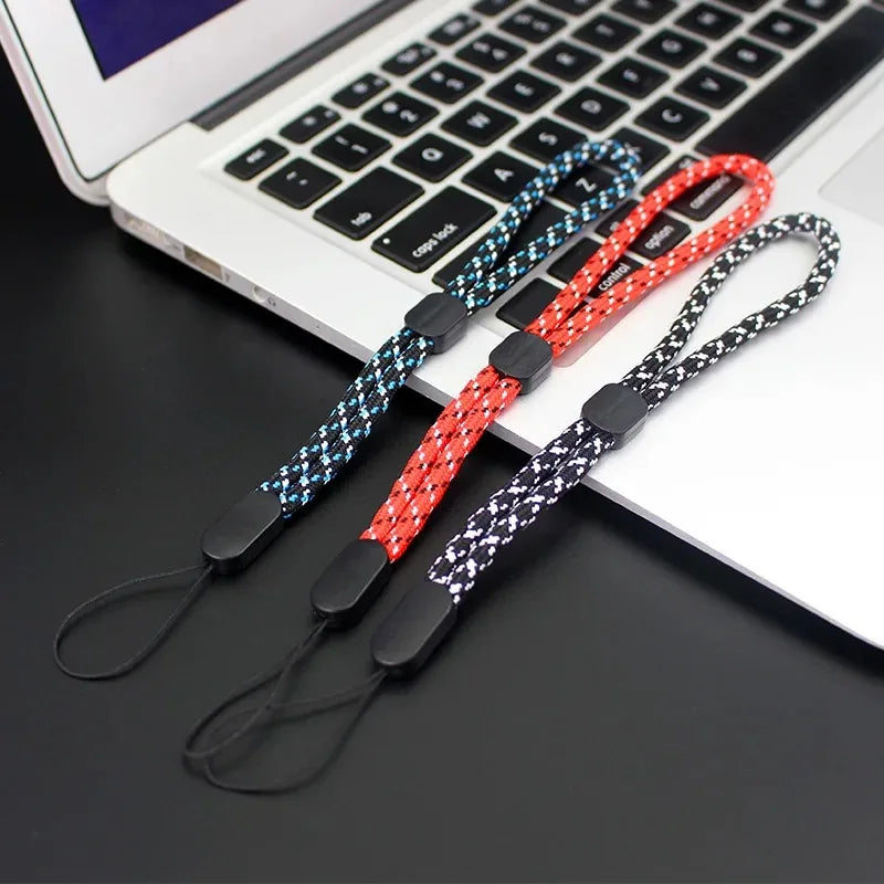 10pcs Adjustable Wrist Strap Hand Lanyard For iPhone Samsung Phone Accessorie Micro Camera GoPro USB Flash Drives Keys ID Card