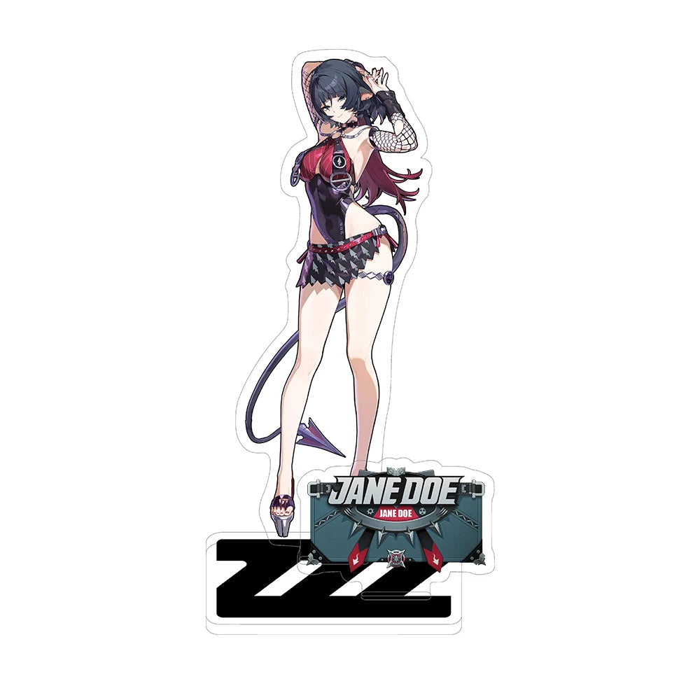 Game Zenless Zone Zero Ye Shun­guang Dialyn Hoshimi Miyabi Anime Acrylic Stand Model Plate Keychain Desk Decor Collection gift