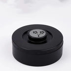Natural Raw Stone Inkstone Chinese Brush Writing Painting Circular Inkstone Vintage She Inkstone Cartridge Calligraphy Supplies