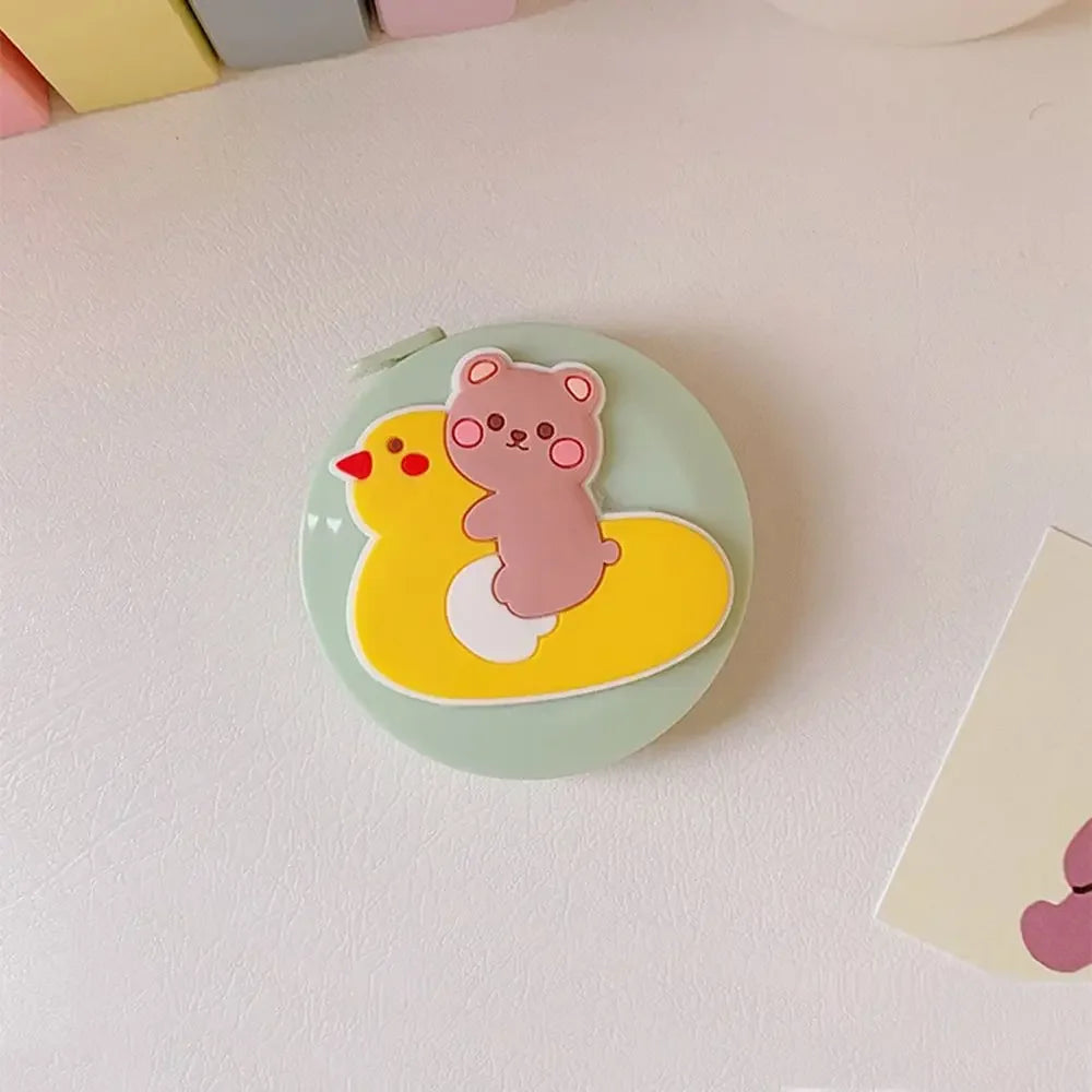 Cartoon 150cm/60" Tape Measures Portable Retractable Ruler Children Height Ruler Centimeter Inch Roll Sewing Tailor Tape Measure