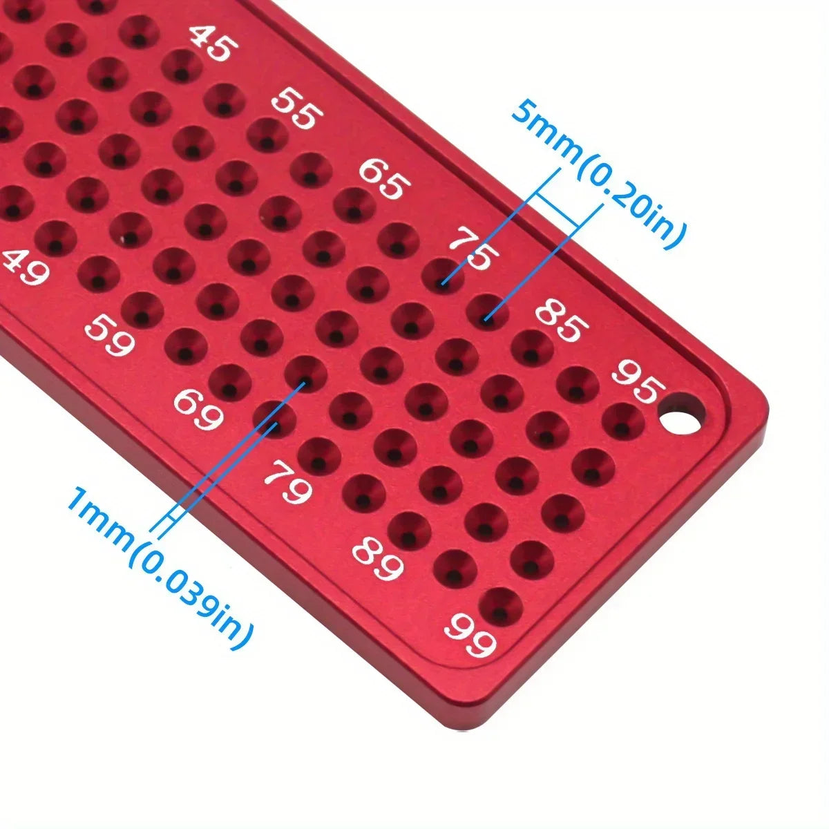 Aluminum T Square Marking Gauge Right Angle Protractor Dual Scale Woodworking Carpenter Layout Scribing Ruler