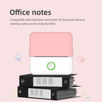 X6 Mini HD Portable Label Thermal Printer Endurance Bluetooth Printer for Student Error Title Note Wrong Pocket Inkless Printing