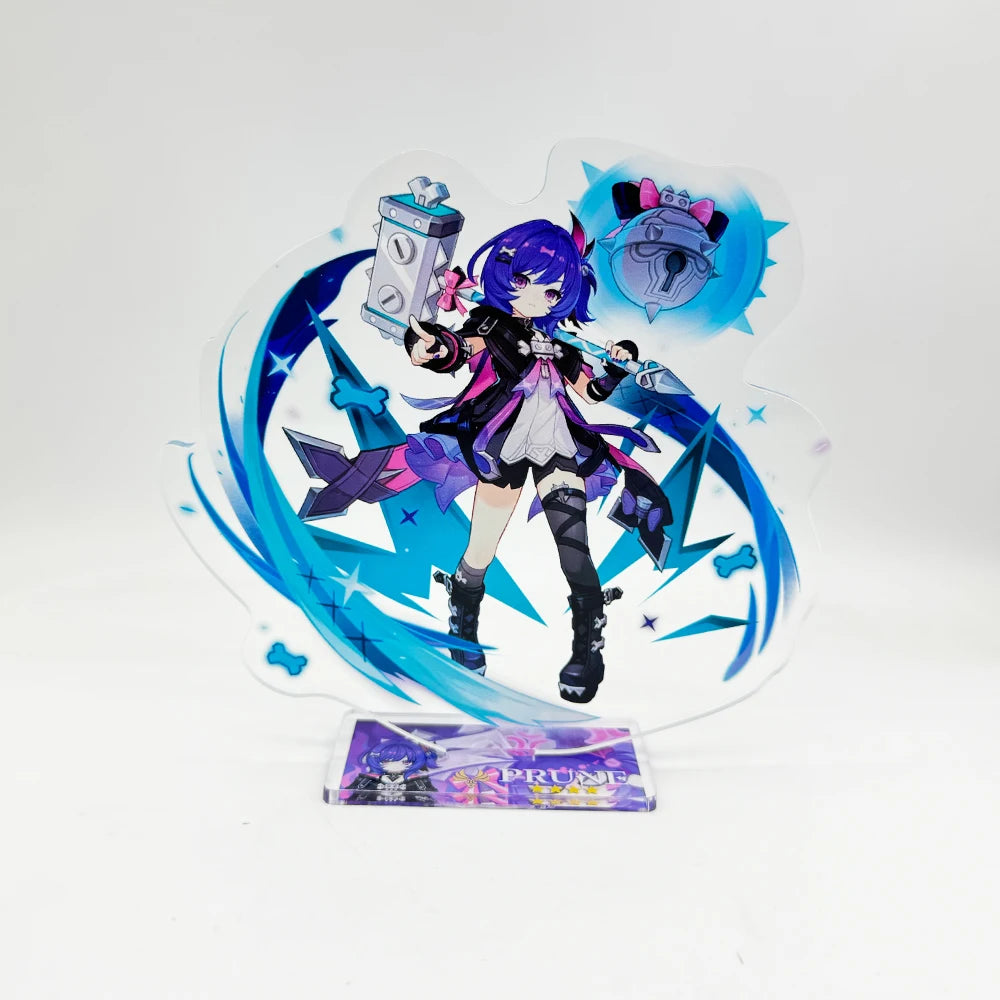 Odette Lohen Flins Durin Mavuika Columbina Xiao Arlecchino Acrylic Anime Model Furina Collect Desktop Decoration Keychains Gift