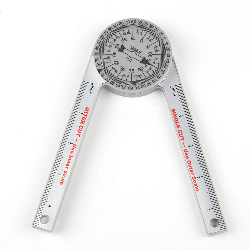 Professional Miter Saw Protractor Angle Finder Precision Miter Angle Finder Plumbers Woodworking Scale Mitre Saw Measuring Tool