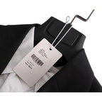 200pcs Hanging Ornaments Card With Elastic Rope Tag White Cardboard Blank Price Label 3cm X 4cm