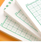 Rice-Character Chinese Characters Calligraphy Books Hard Pen Paper Copybook Hong Students Groove First Writing Stationery Art
