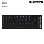 Spanish English Russian Arabic French Luminous Keyboard Stickers For Laptop PC Desktop Key Board Night Light Dustproof Sticker
