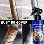 2026 Car All-Purpose Rust Remover Spray - 100ML, Fast-Acting Iron Oxidation Eliminator, Restores Shine, Safe on Various Surfaces