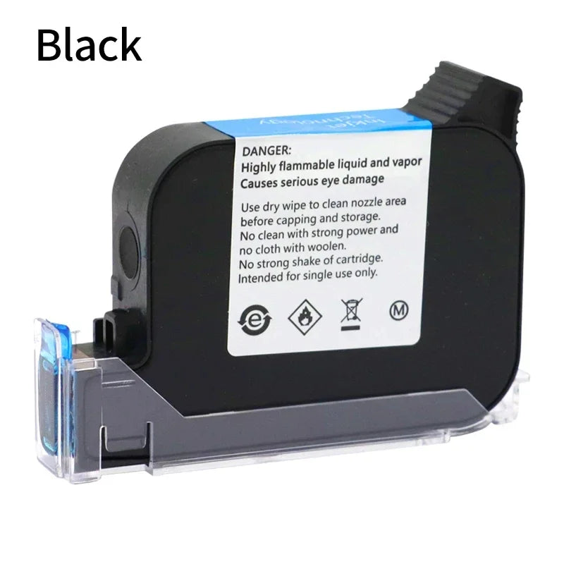 2588 2588+ 2588M 42ML Quick Dry Ink Cartridge 12.7mm Print Height for Handheld Inkjet Printer Compatible Replacement