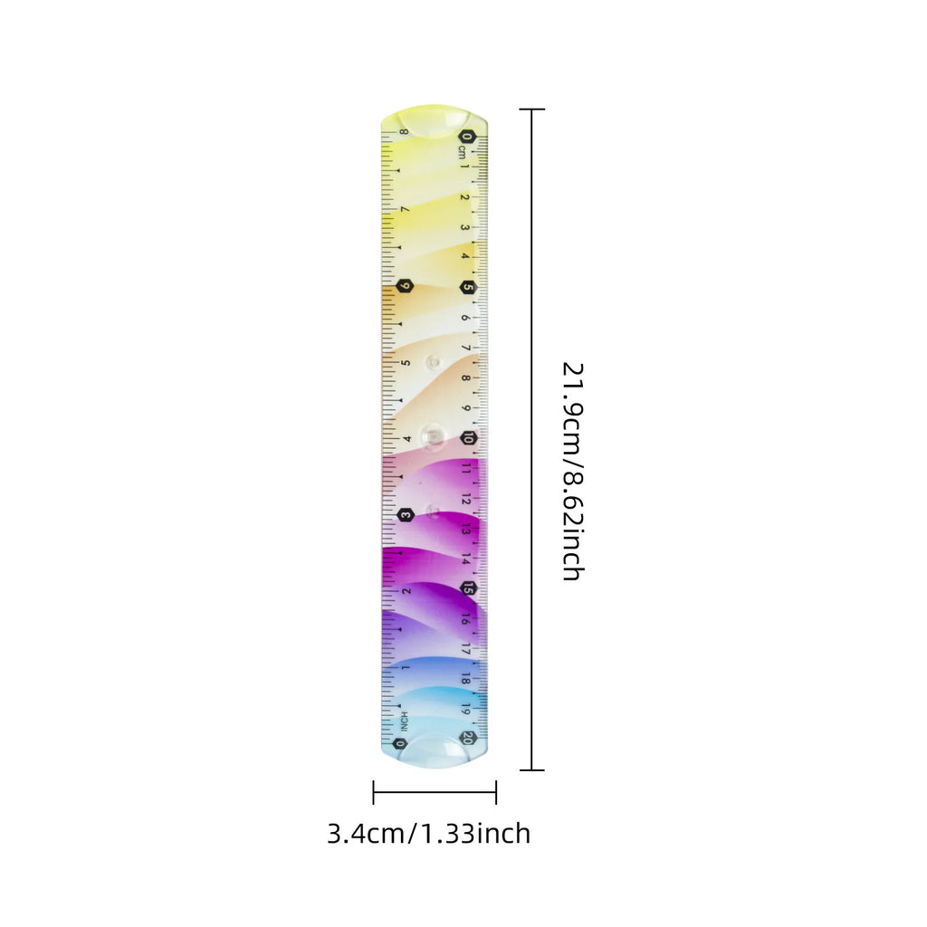 15cm, 20cm, and 30cm Soft Ruler Set - Clear Scale for Accurate Measurement - Flexible Measuring Tool for Crafts, Drawing