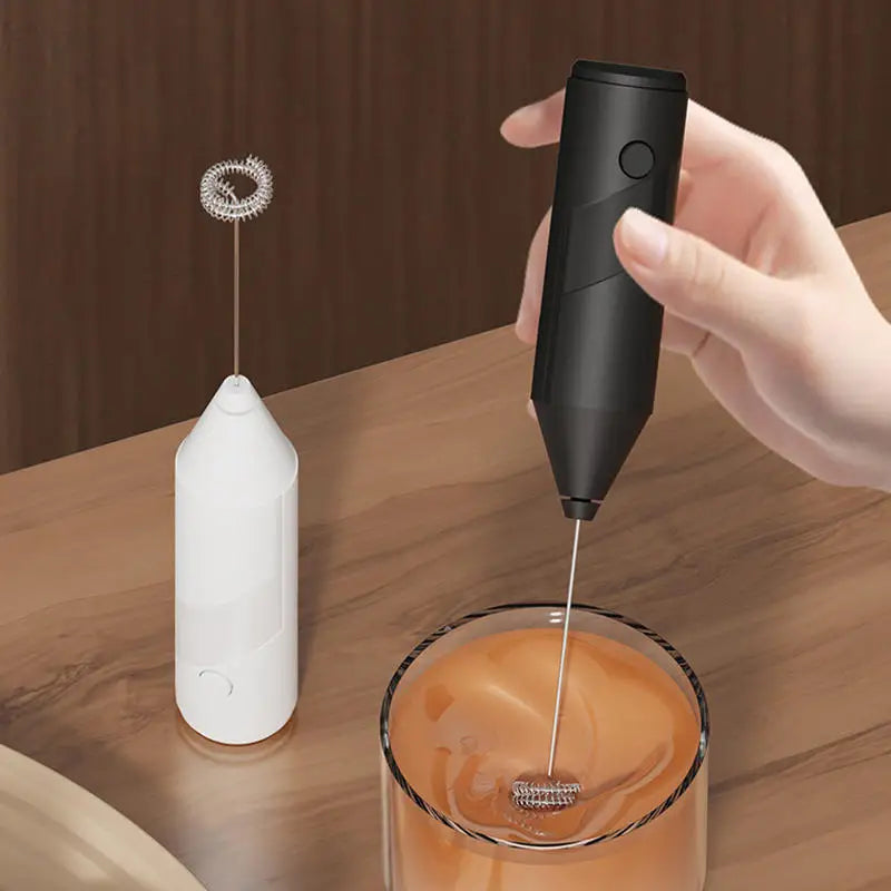 Milk Wireless Foamer Coffee Whisk Mixer Electric Blender Egg Beater Mini Frother Handle Stirrer Cappuccino Maker Cooking Tools