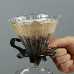 Wood Pulp  01 Cone Filter Pour Over 1-3Cups Natural Drip Coffee Paper Filters Makers Accessories