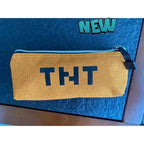 Hot Sale At Rock-bottom Price 10 Styles Minecrafte Pencilcase for My World Oval Pencil Case PU/fabric Student Supplies MC Toys