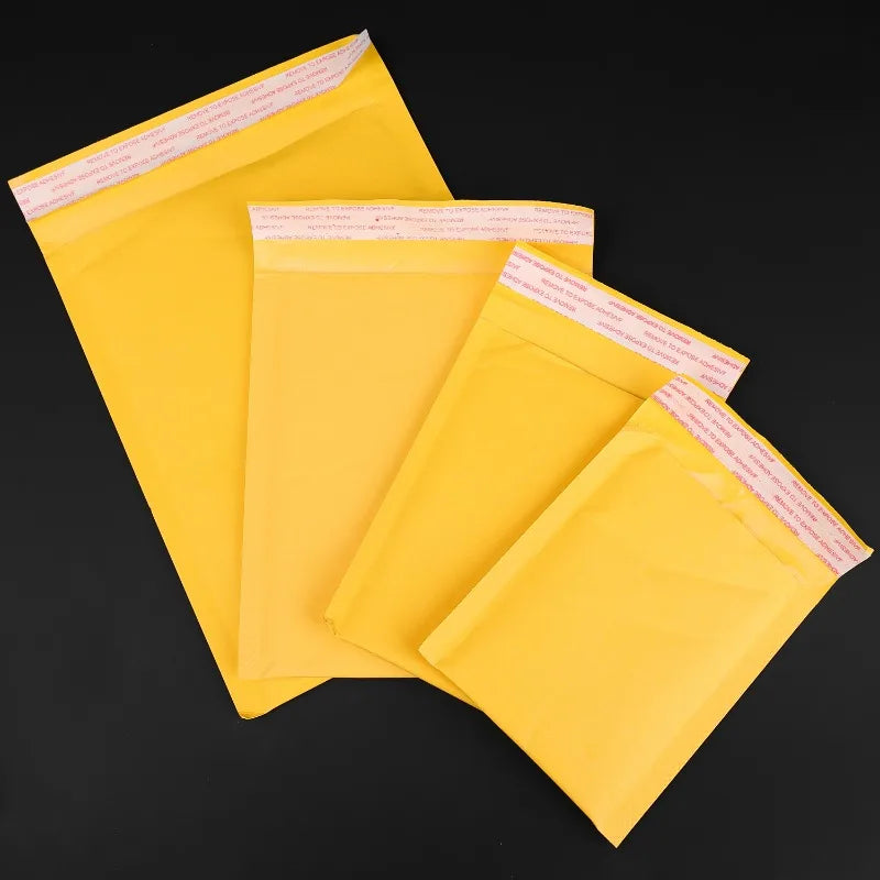 Kraft Bubble Mailers Wholesale Bubble Envelopes Bag Waterproof Foam Self-Sealing Paper Envelopes Shipping Bags for Packaging Bag