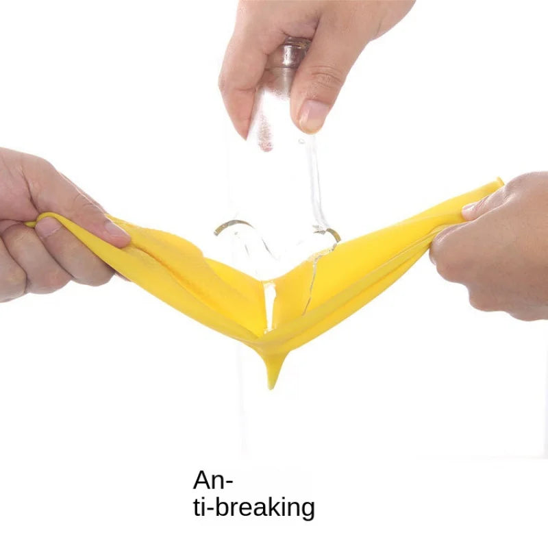 1 Pair Thick Rubber Gloves Plastic Latex Wear-Resistant Dishwashing Household Labor Protection Glove Car Wash Waterproof Kitchen