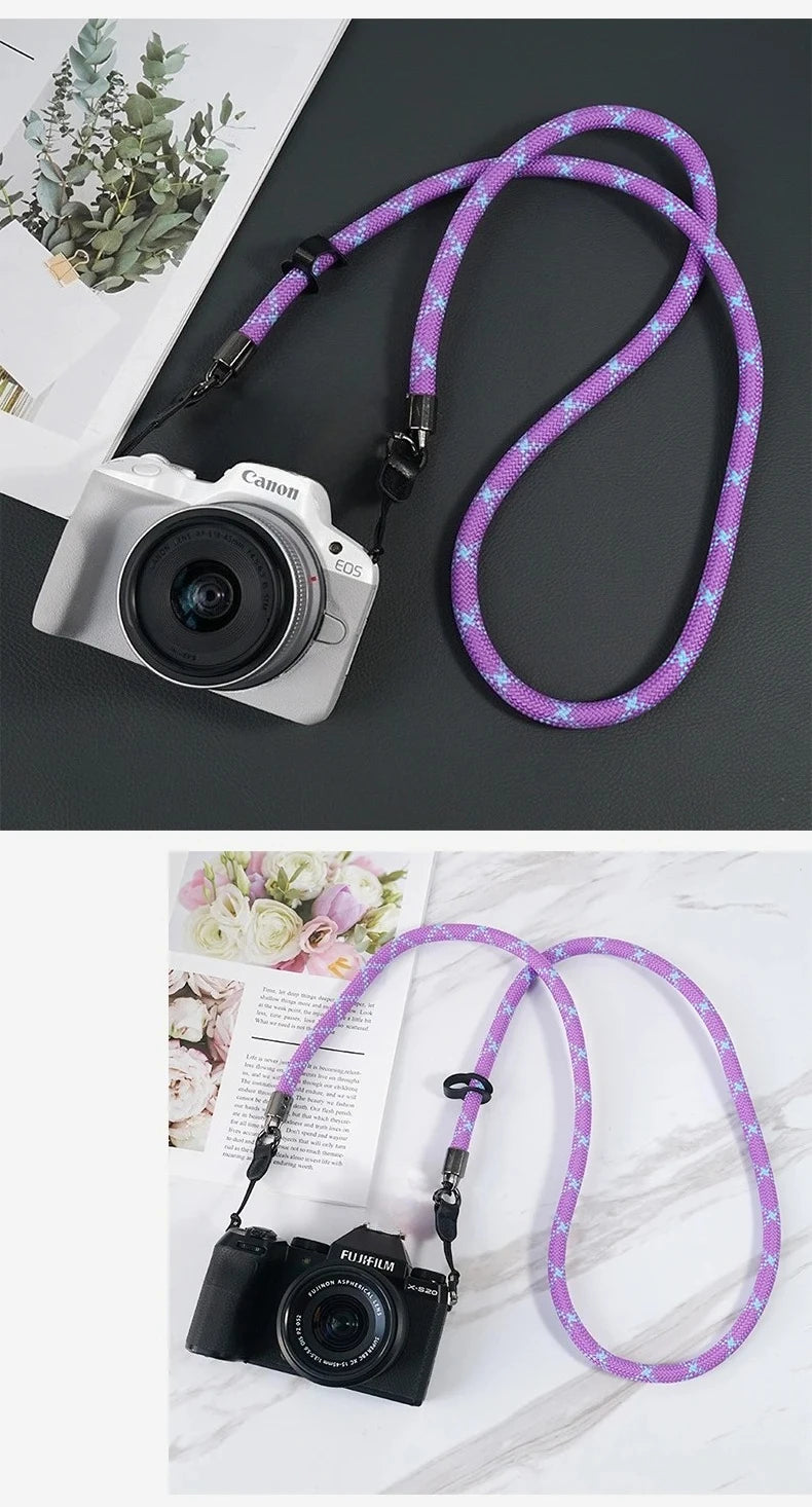 Camera Shoulder Strap Lanyard for Nikon Panasonic Canon Leica Sony Pentax Fujifilm Micro Single Camera Neck Strap Sony A7M4 Fuji