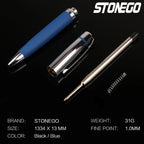 STONEGOP remium Ballpoint Pen Retractable Lacquer Rollerball Pen Smooth Writing Roller Ball Pen Elegant Executive Signature Pen