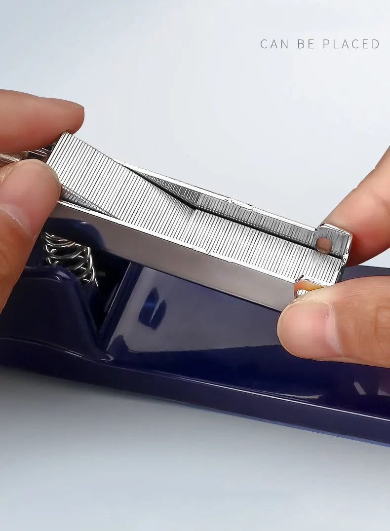 360 Rotation Heavy Duty Stapler Use 24/6 Staples Effortless Long Stapler School Paper Stapler Office Bookbinding Supplies