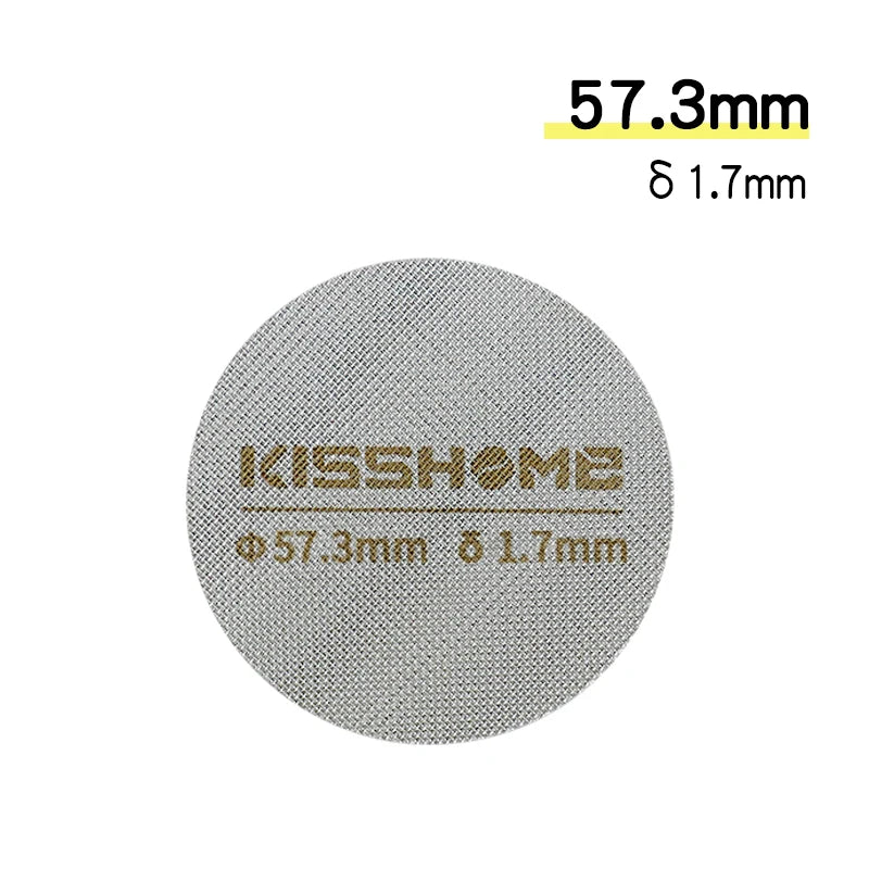 Coffee Puck Screen Fit 51mm 53.5mm 58.5mm Reusable Ground Filter Mesh Heat Resistant Metal For Espresso Accessories Barista Tool