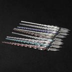 Crystal Glass Dipping Pen Gift Box Colorful Gold Powder Ink Signature Pen Set Creative Stationery Gifts For Friends Classmates