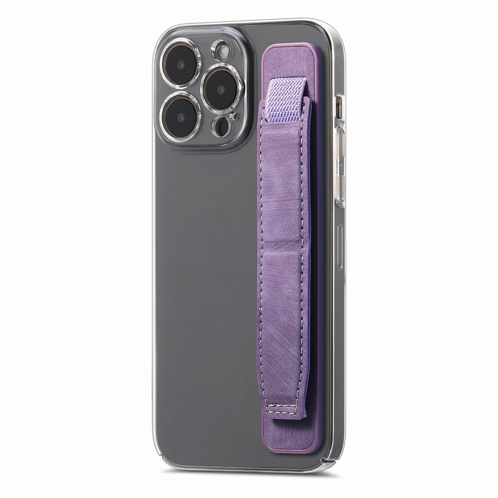 1Pc Adhesive Mobile Phone Push-Pull Bracket Anti Slip and Anti Fall Portable Wrist Strap Multifunctional Desktop Support