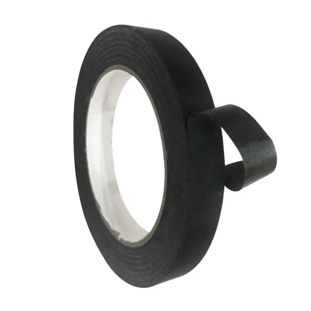 50M/Roll Nylon Reinforced Tape 5/10/20/40mm Width Black Single-sided Self-adhesive Tape For Shoe Handbag Oxford Cloth Tape