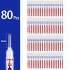 4-80Pcs 2cm Waterproof Long Head Markers Deep Hole Marker Pen for Metal Carpenter Red/Black/Blue/Green Ink Woodworking Tools