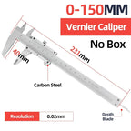 Vernier Caliper Professional Pachymeter Carpentry Tools Measuring Tool Micrometer Ruler Stainless Steel Pachometer Dial Calipers