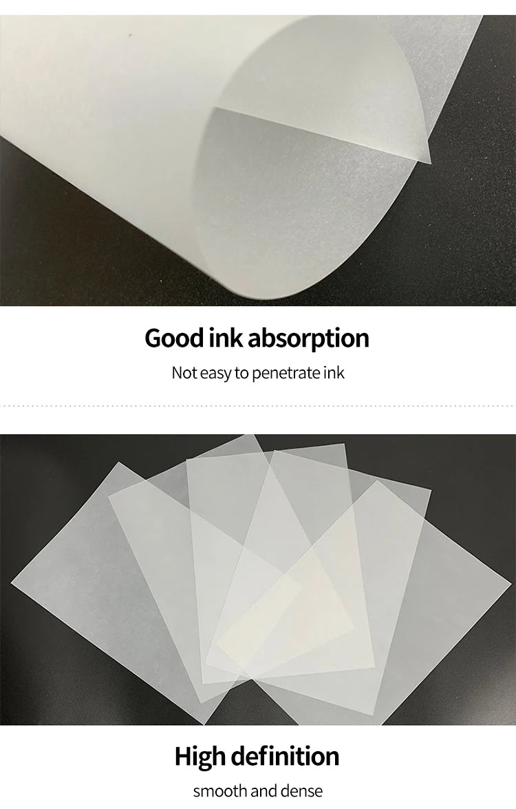 Tracing Paper Translucent Craft Copying Calligraphy Drawing Writing Sheet Writing Sketching Painting Art Supplies Student A4/A3