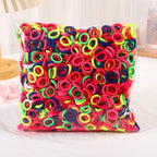 50/300/500 pcs Girls Colorful Elastic Hair Bands Ponytail Hold Hair Tie Rubber Bands Scrunchie Hair Accessories Bands for Girls