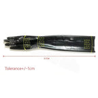 Unisex Latex Rubber Gloves Black Moulded Seamless Shoulder Length Long Fetish Gloves Culb Wear Cosplay Costumes for Women