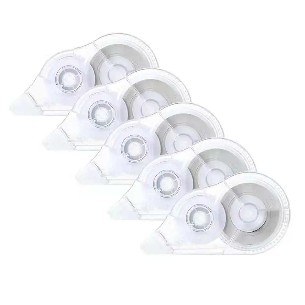 5Pcs Correction Tape Roller 30mx5mm White Sticker Tape Student Simple Error Eraser Tape School Office Supplies Stationery