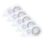 5Pcs Correction Tape Roller 30mx5mm White Sticker Tape Student Simple Error Eraser Tape School Office Supplies Stationery