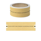 100Pcs/Roll Tamper-Proof Sealing Stickers Security Labels For Packages Mail Documents,3 X 10cm