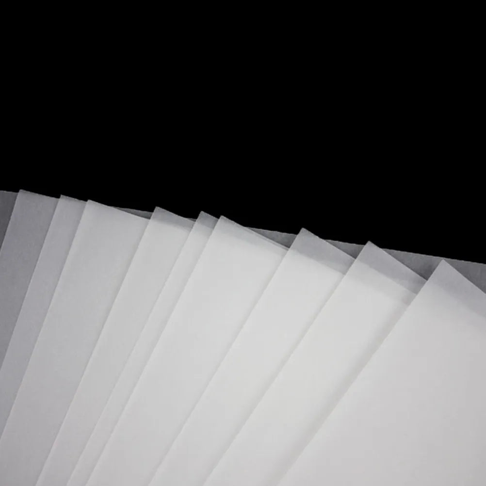 60Pcs Tracing Paper Fade Resistant Transparent Creative Tracing Paper Sets for Engineering Drawing Art Craft Copy