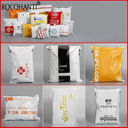 100PCS Custom LOGO Printed White Poly Mailer Mailing Bags Envelope Self Adhesive Eco Friendly Biodegradable Shipping Bag Polybag